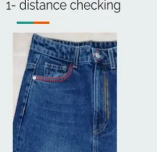 کنترل کیفیت شلوار جین