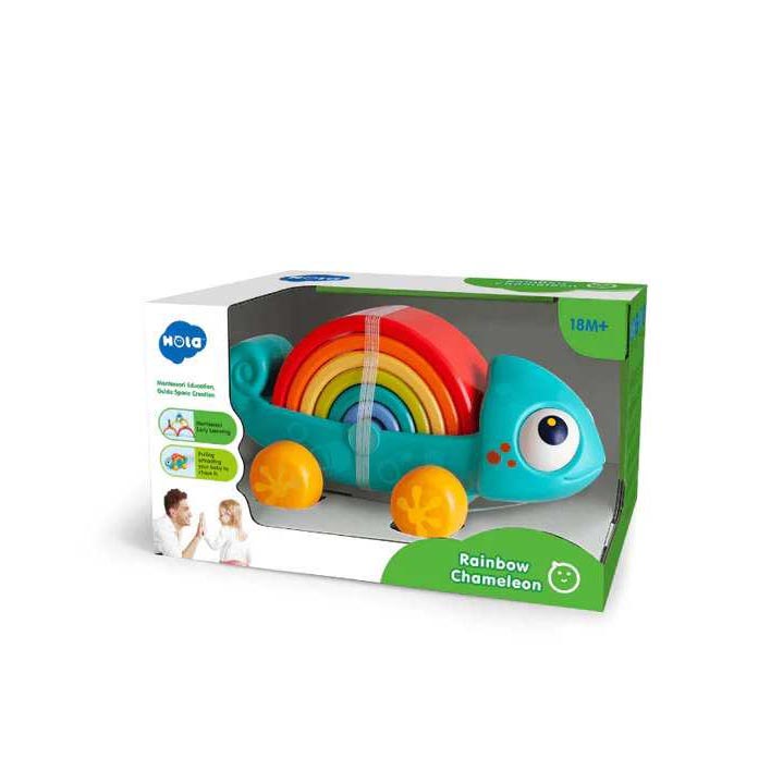 اسباب بازی آفتاب‌پرست رنگین‌کمانی مونته سوری هولا تویز مدل Hola HE795700