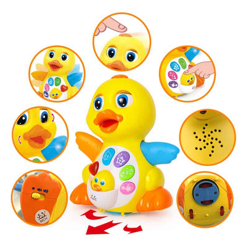 اسباب بازی آموزشی اردک موزیکال هولا تویز مدل Hola 808