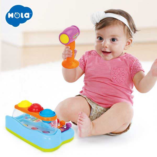 اسباب بازی آموزشی بلز چکشی هولا تویز مدل Hola 856