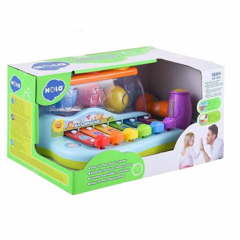 اسباب بازی آموزشی بلز چکشی هولا تویز مدل Hola 856
