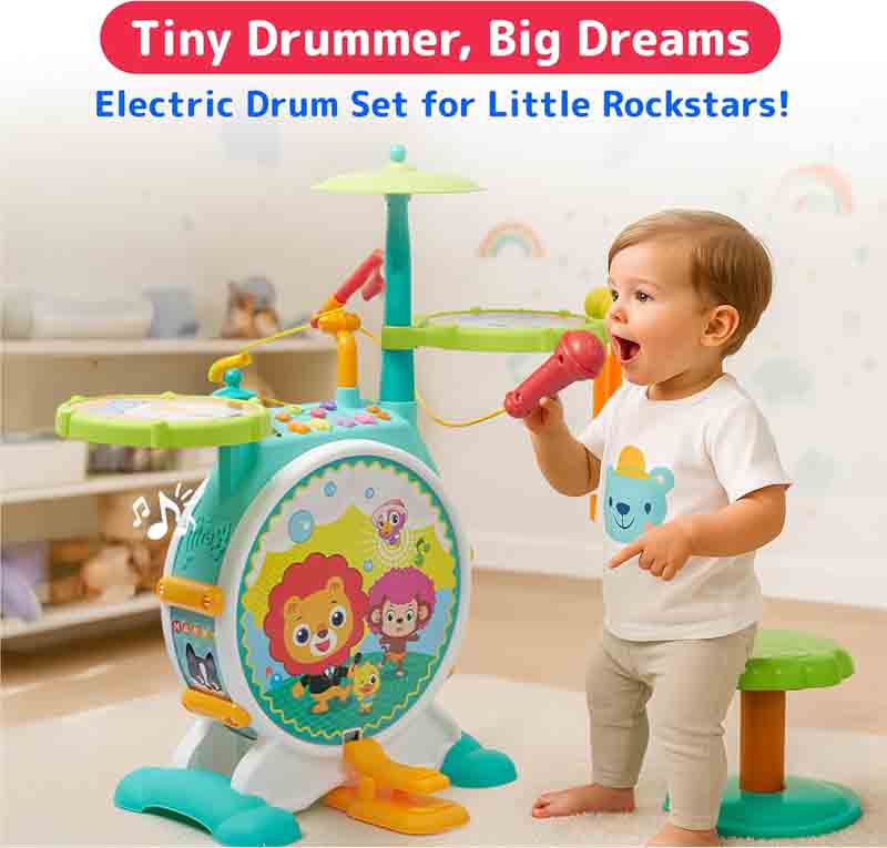 اسباب بازی ست جاز درام موزیکال آموزشی هولا تویز ( هولی تویز ) Hola 3130