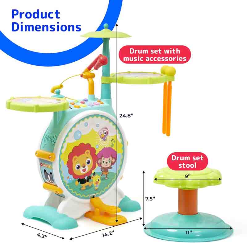 اسباب بازی ست جاز درام موزیکال آموزشی هولا تویز ( هولی تویز ) Hola 3130