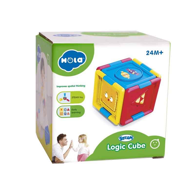 اسباب بازی آموزشی مکعب هوش هولا تویز (هولی تویز)  Hola 7990