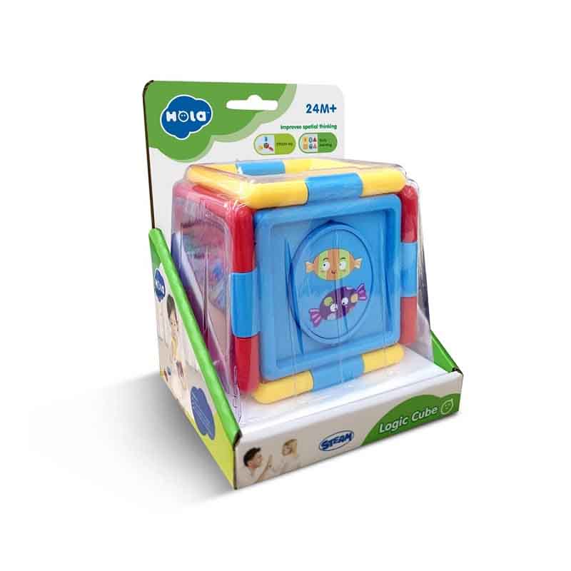 اسباب بازی آموزشی مکعب هوش هولا تویز (هولی تویز)  Hola 7990
