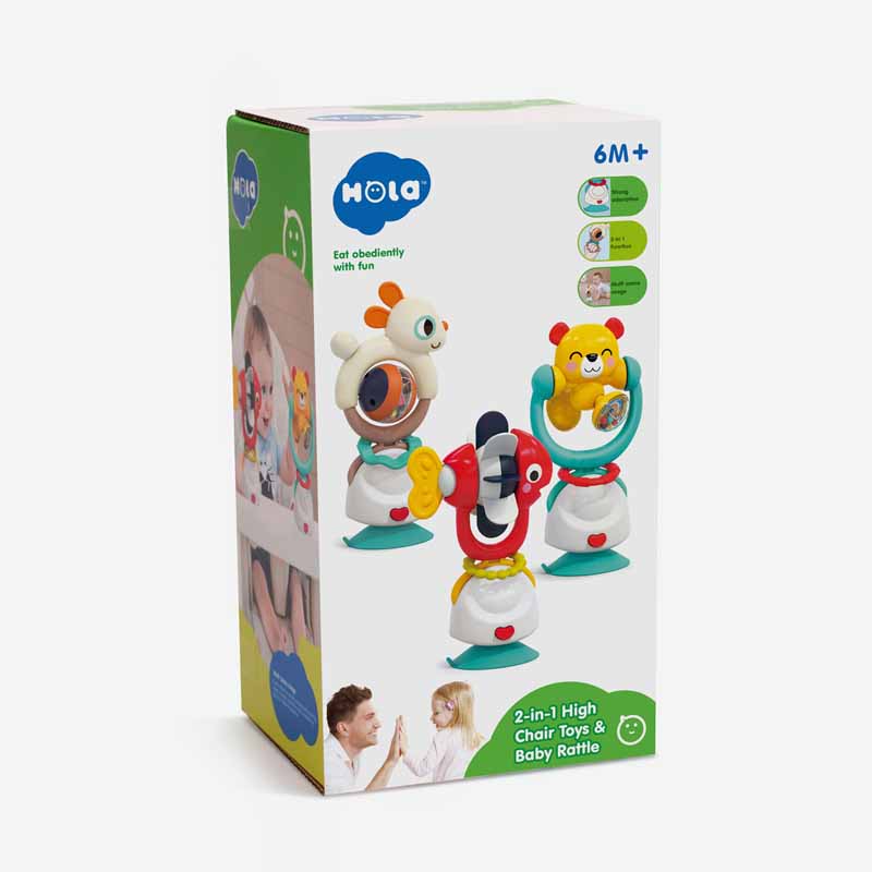 اسباب بازی جغجغه چرخشی ماهی چسبان هولا تویز (هولی تویز) Hola 7975C