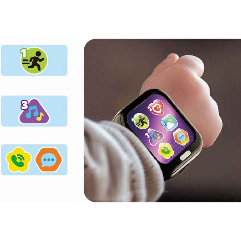 اسباب بازی ساعت طرح هوشمند موزیکال آموزشی هولا تویز مدل Hola 8967