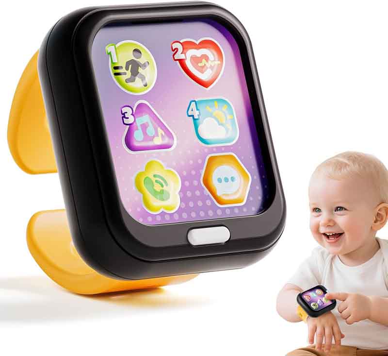 اسباب بازی ساعت طرح هوشمند موزیکال آموزشی هولا تویز مدل Hola 8967