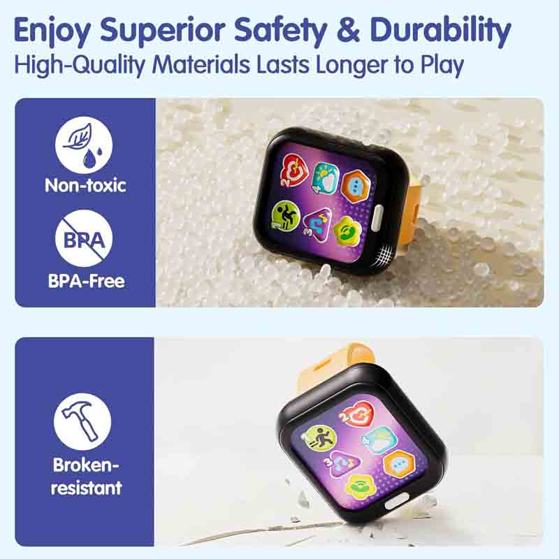 اسباب بازی ساعت طرح هوشمند موزیکال آموزشی هولا تویز مدل Hola 8967