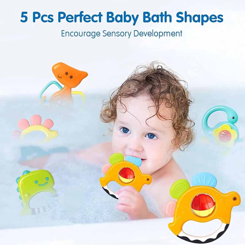 اسباب بازی ست جغجغه و دندانگیر دایناسور هولا تویز ( هولی تویز ) Hola 1109