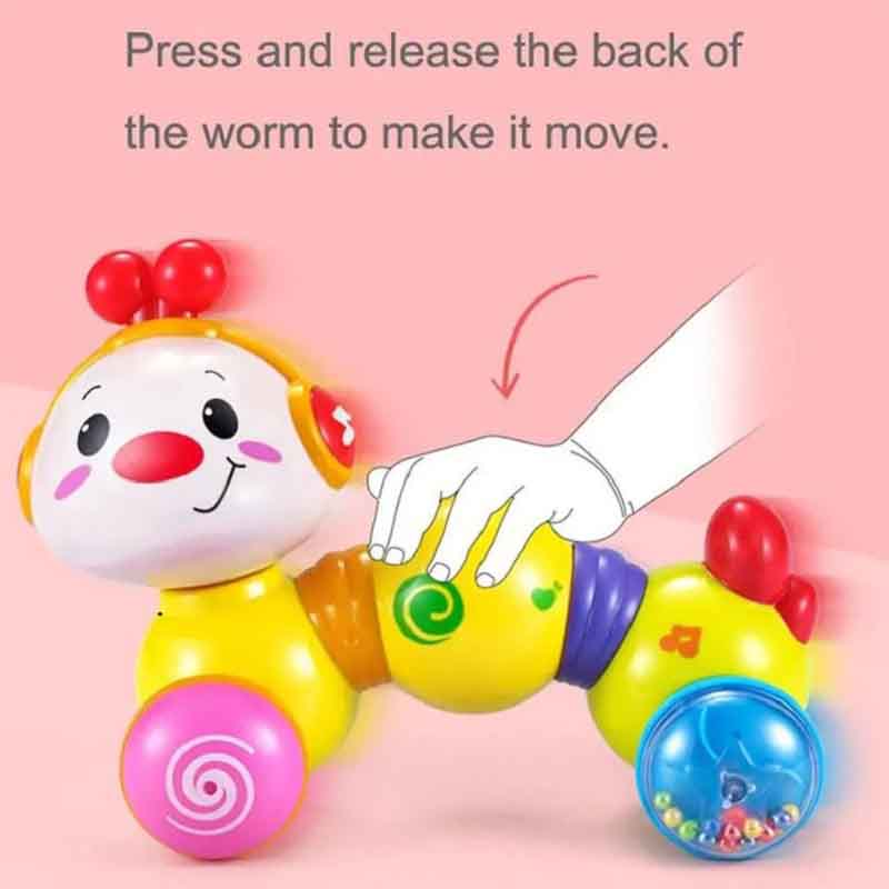 اسباب بازی موزیکال کرم خزنده هولا تویز مدل Hola 997