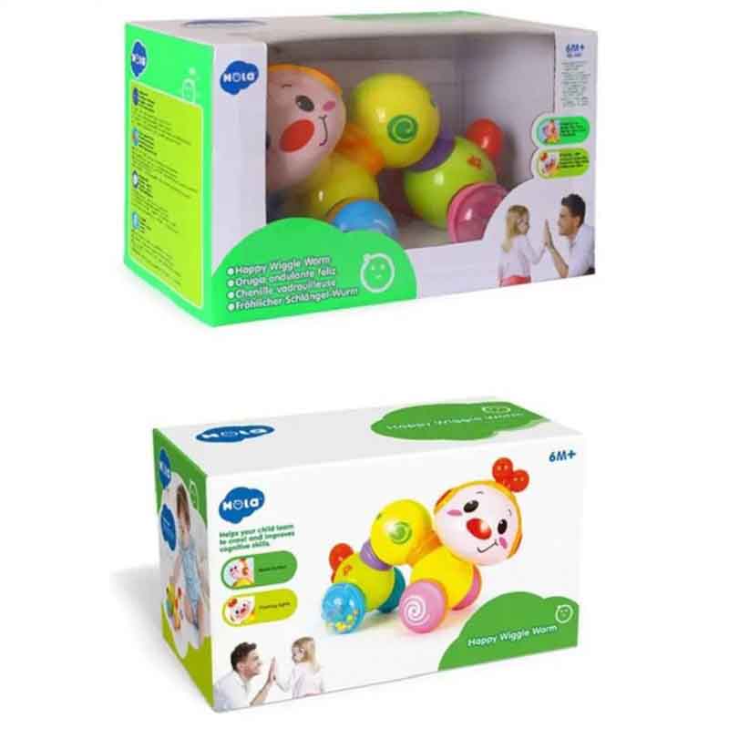 اسباب بازی موزیکال کرم خزنده هولا تویز مدل Hola 997