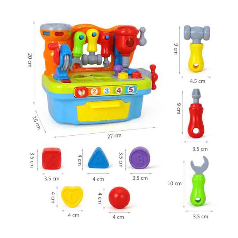 اسباب بازی میز ابزار آموزشی موزیکال هولا تویز (هولی تویز) مدل Hola 907