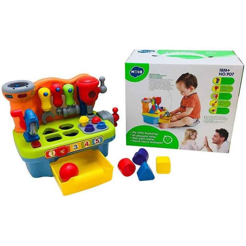 اسباب بازی میز ابزار آموزشی موزیکال هولا تویز (هولی تویز) مدل Hola 907