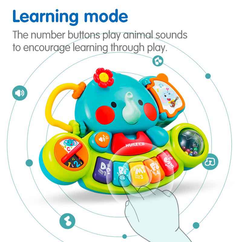 اسباب بازی پیانو فیلی موزیکال آموزشی هولا تویز (هولی تویز ) Hola 3135