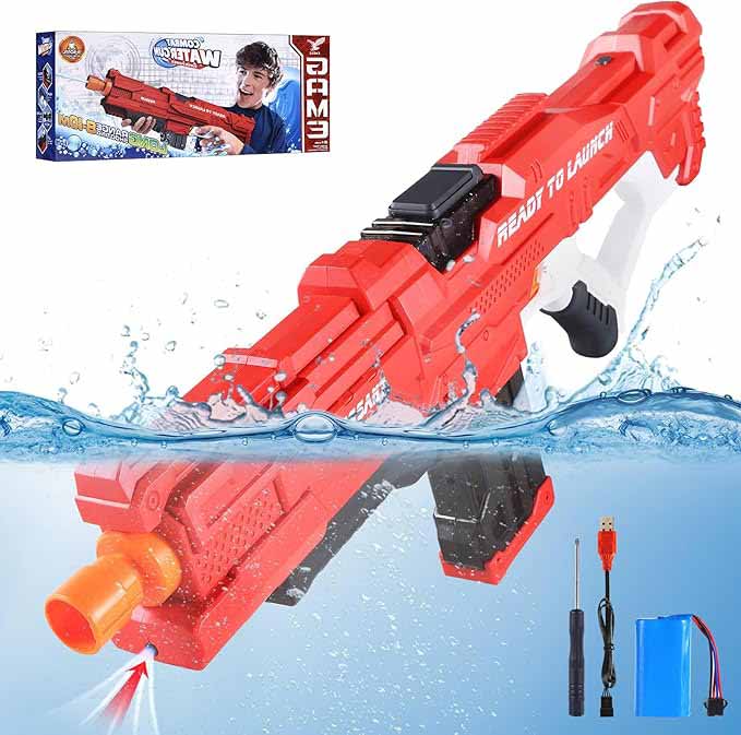 اسباب بازی تفنگ آب پاش شارژی مکشی مدل COMBAT WATER GUN 998