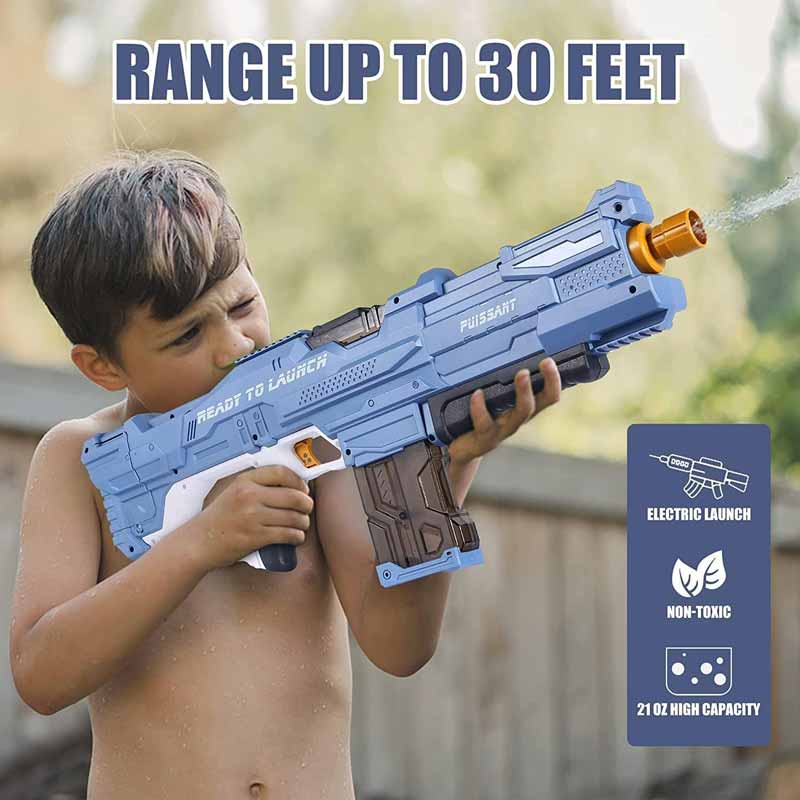 اسباب بازی تفنگ آب پاش شارژی مکشی مدل COMBAT WATER GUN 998