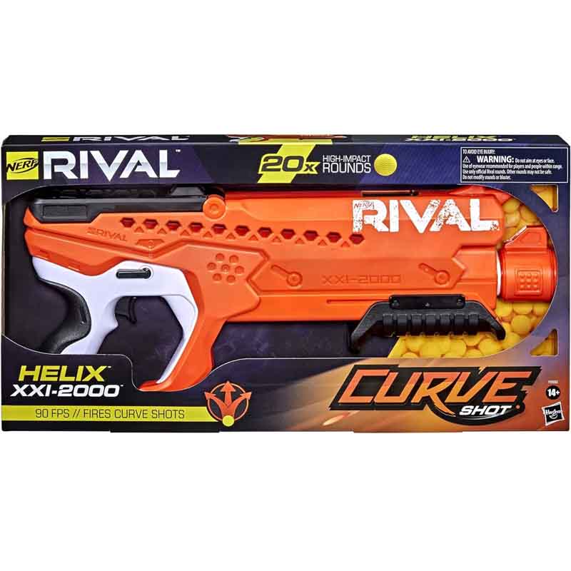 تفنگ اسباب بازی نرف تیر توپی رایول هلیکس NERF Rival Helix XXI-2000 F2693