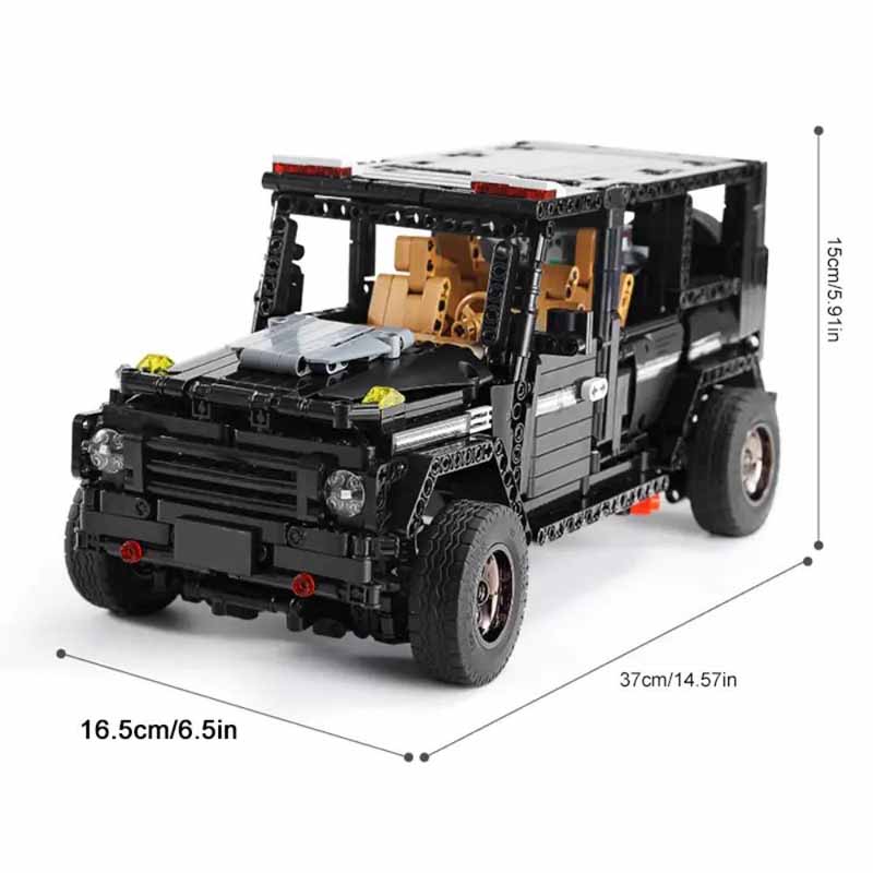 لگو تکنیک ساختنی بنز آفرود جی کلاس مولدکینگ Mould king Benz 13068