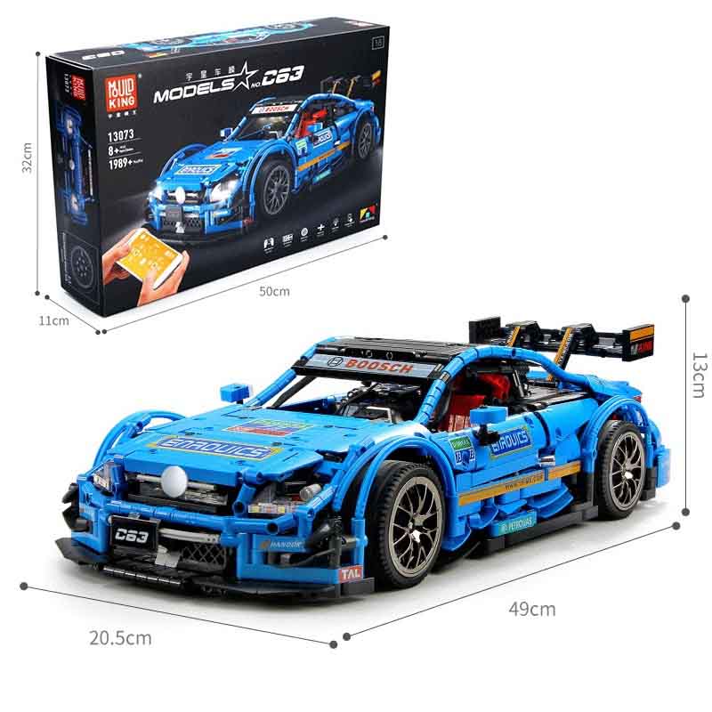 لگو تکنیک ساختنی بنز مسابقه کنترلی مولدکینگ Mould King Benz 13073