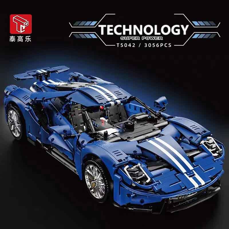 لگو تکنیک ساختنی ماشین فورد جی تی TGL Technical Car Ford GT T5042