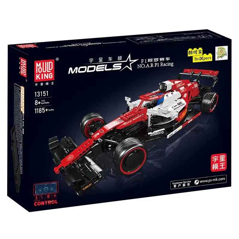 لگو تکنیک ساختنی ماشین مسابقه ای فومول یک مولدکینگ Mould King 13151