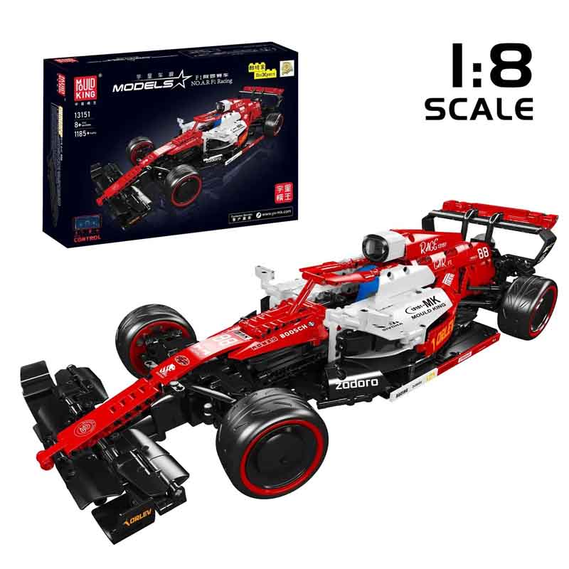 لگو تکنیک ساختنی ماشین مسابقه ای فومول یک مولدکینگ Mould King 13151