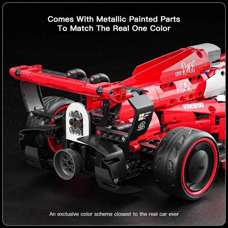 لگو تکنیک ساختنی ماشین مسابقه ای فومول یک مولدکینگ Mould King 13151