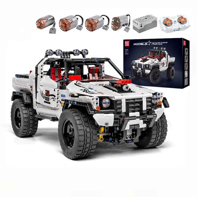 لگو ساختنی ماشین آفرود کنترلی 4X4 مولدکینگ Mould King 4X4 RC 18005
