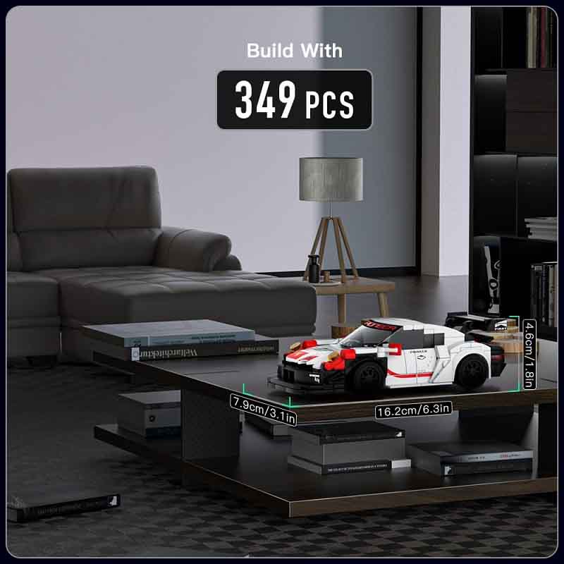 لگو ساختنی ماشین پورشه مولدکینگ 27010 Mould King Porsche 911 Carrera