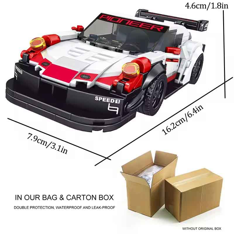 لگو ساختنی ماشین پورشه مولدکینگ 27010 Mould King Porsche 911 Carrera